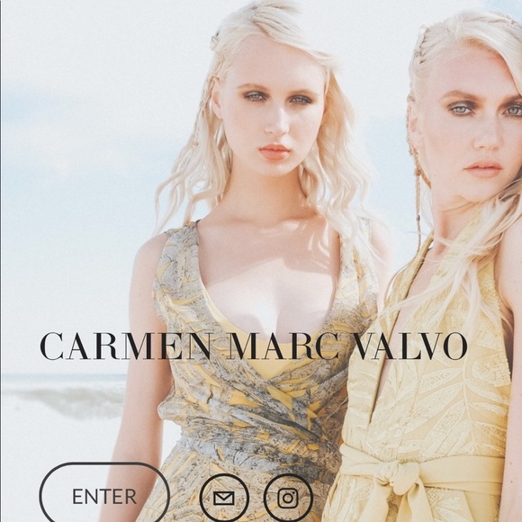 Gorgeous CARMEN MARC VALVO DRESS - Picture 6 of 7